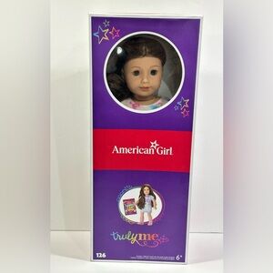 American Girl Doll 18-inch Doll #126 - With Brown Long Wavy Hair